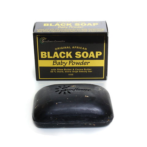 Baby Powder Black Soap (5 oz)
