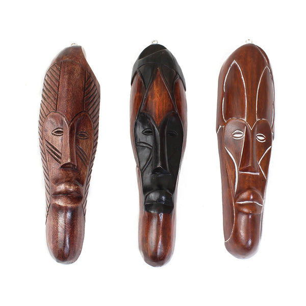 Cameroon Fang Masks (Set of 3)