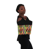 African Made Hand Woven Kente Hand Bag