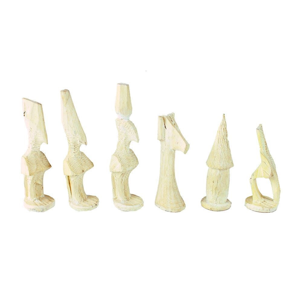Makonde Chess Set [1] Square Board