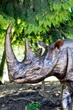 Kenyan Recycled Oil Drum Rhino